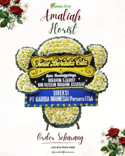 Papan Bunga Duka di Wonolopo